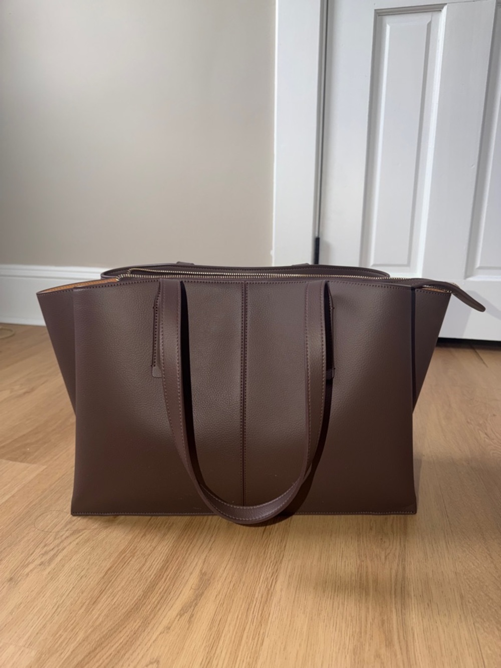 Classic Brown Tote Bag by